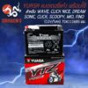 YUASA แบตเตอรี่แห้ง YTZ5S (12V/5Ah) MSX WAVE CLICKi FINO SCOOPY-i SONIC DREAM