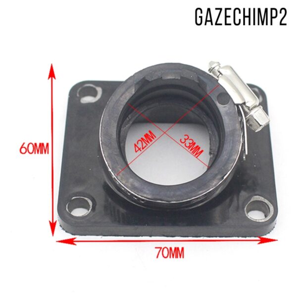 [GAZECHIMP2] อะแดปเตอร์บูทข้อต่อคาร์บูเรเตอร์ สําหรับท่อร่วมไอดี