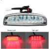 ไฟเบรกท้าย LED สีแดง สําหรับรถจักรยานยนต์ คาเฟ่