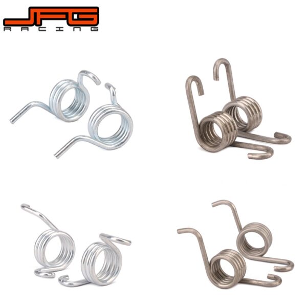 JFG Racing 1 Pair Rest Pedal Spring Wide Foot Pegs Motorcycle Accessories Billet Spring