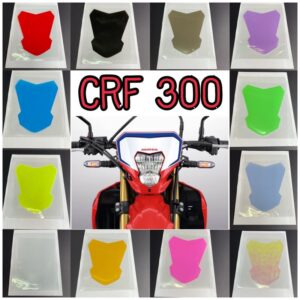 Crf300 ฟิล์มกันรอยไฟหน้าcrf300/ ฟิล์มไมล์ 300L ฟิล์มกันรอยไมล์ และฟิล์มกันรอยไฟหน้า (งานตัดเครื่อง ตรงรุ่น สำเร็จรูป)