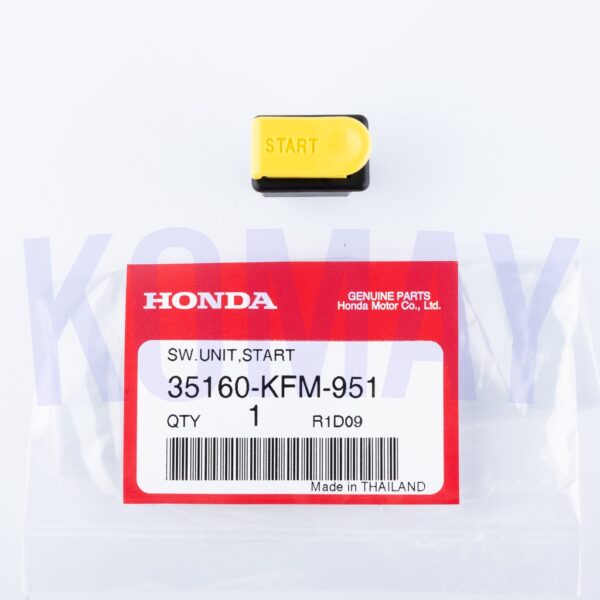 ชุดสวิทช์สตาร์ท (35160-KFM-951 HONDA รับประกันของแท้จากศูนย์โกเม 100% Komay)