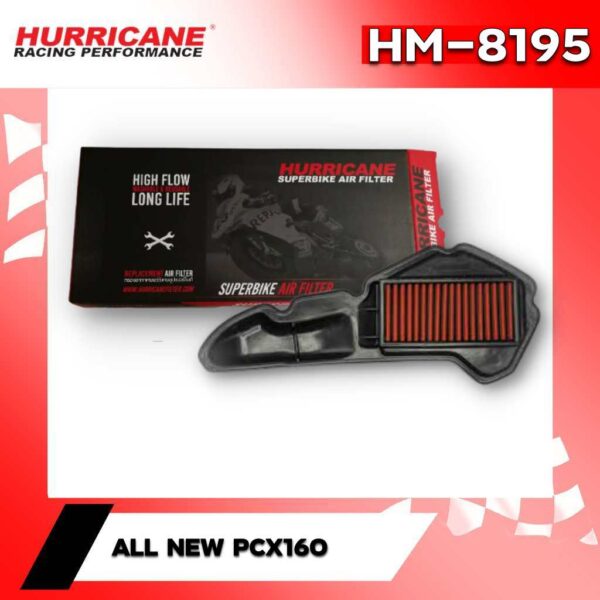 ลด 60 บาท อัติโนมัติ โค้ด320S60HRC กรองอากาศ HURRICANE Honda All New PCX160 21