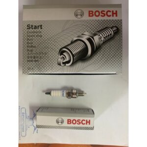 BOSCH หัวเทียน 4 จังหวะเกลียวสั้น แท้ 100% Wave100/110 Dream100 Nice100/110 Fresh Mio Fino X1 Spark Step Smash Best KSR