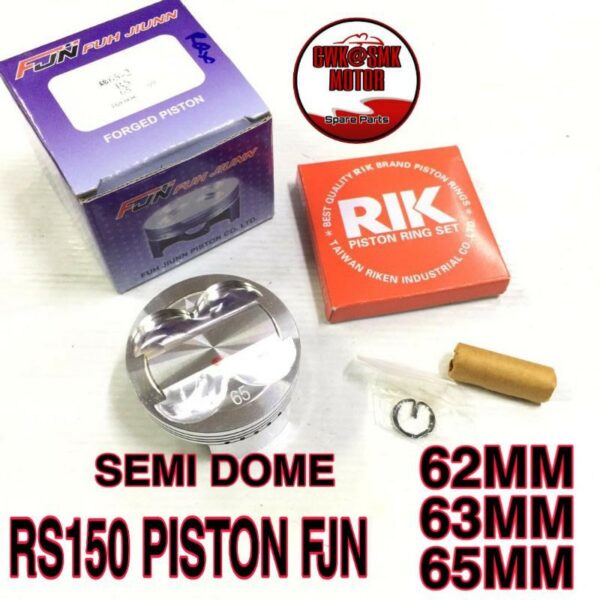 ลูกสูบแข่งรถ RS150 FJN SEMI DOME (62/63/65)