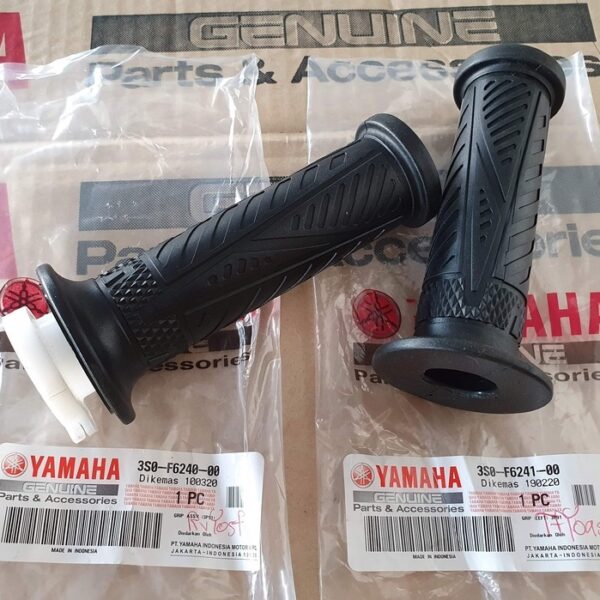 3S0F624100 - 3S0F624000 ปลอกแฮนด์  GRIP  Yamaha สปาร์ค นาโน nano แท้ศูนย์