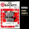 (เกรดดี) ผ้าเบรคหน้า HONDA CLICK-i