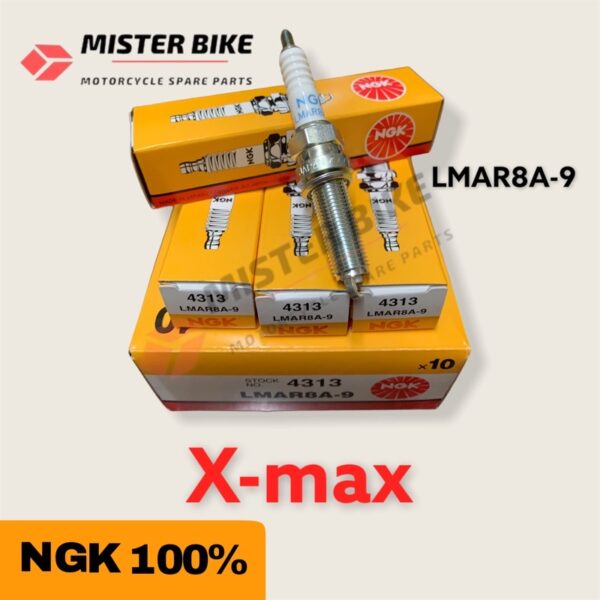 หัวเทียน NGK แท้  X-max 300  LMAR8A-9 - NGK Spark Plug XMAX Forza300 Forza350 PCX160