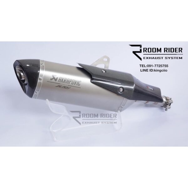 เหมือนแท้ทุกจุด‼️‼️ ท่อทรง Akrapovic งานเกรดท็อปสุด ตรงรุ่น Honda XADV-750