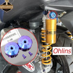 Flawlessti Ohlins YA740 HO 018 PI 801 802 Profender x-series ลูกบิดปรับได้ Honda Forza 350 Yamaha Xmax 300 Vespa Sprint 150 Primavera S 150