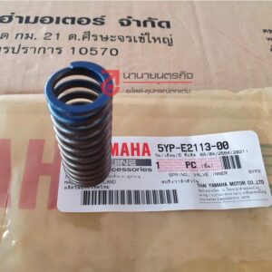 5YPE211300 สปริงวาล์ว ไอดี ไอเสีย Valve Inner  5YP-E2113-00 YAMAHA SPARK-135 T135 X1R แท้ (ราคา 1 ชิ้น) 1pc