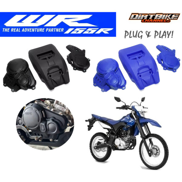 Mesin ฝาครอบป้องกันเครื่องยนต์ แบบแม่เหล็ก สําหรับ YAMAHA WR 155 WR155