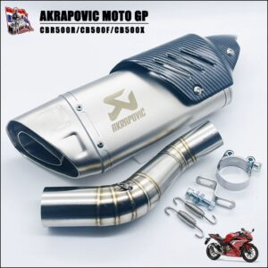 Arapovic GP พร้อมสลิปออน รถ CBR500R/CB500F/CB500X ตรงรุ่น เสียงดี