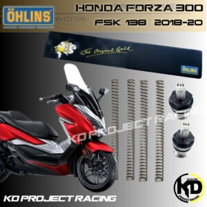 สปิงโช๊คหน้า Ohlins FSK 138 Honda Forza 300