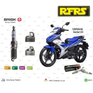 หัวเทียน BRISK COPPER RACING แกนทองแดง YAMAHA EXCITER Spark Plug (C21RA) รองรับทุกน้ำมัน Made in EU