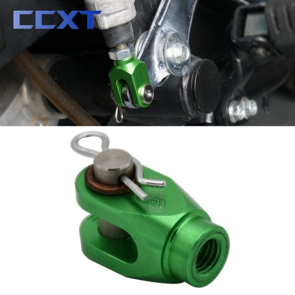 Cnc เบรคหลัง Clevis สําหรับ Kawasaki KLX125 KLX150 KLX250 D-TRACKER KX80 KX85 KX100 KX125 KX250 รถจักรยานยนต์วิบาก