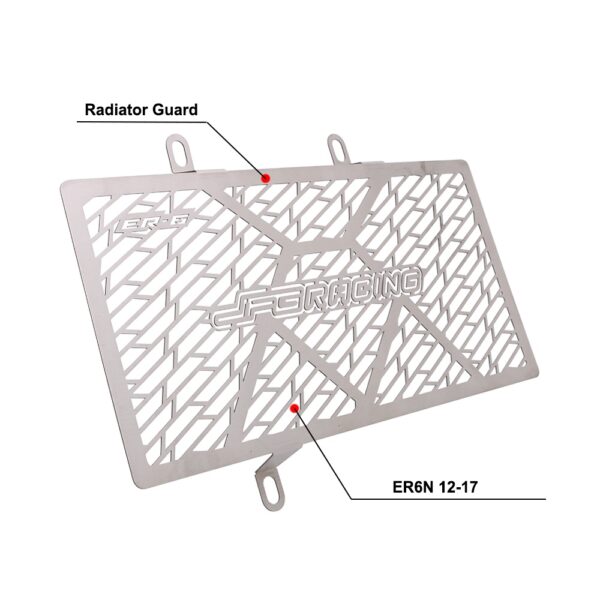 Jfg การ์ดหม้อน้ําแข่งรถ สําหรับ ER6N 2012-2017