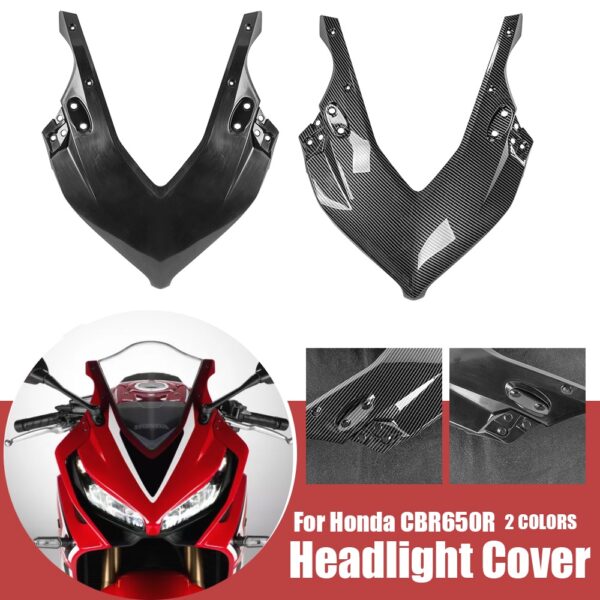 ฝาครอบไฟหน้ารถจักรยานยนต์ สําหรับ Honda CBR650R 2019-2023 CBR 650R 650 R