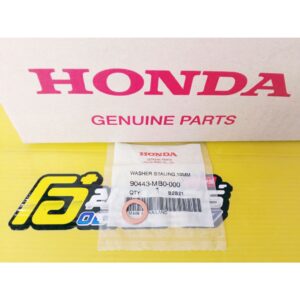 90443-MB0-000แหวนทองแดงกันรั่วเซนเซอร์ตรวจจับอุณหภูมิน้ำมันเครื่องแท้HONDA Wave110i