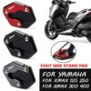 For Yamaha XMAX300 XMAX 300 X-MAX 125 250 400 Foot Side Stand Enlarge Extension Pad Shelf Kickstand Parts