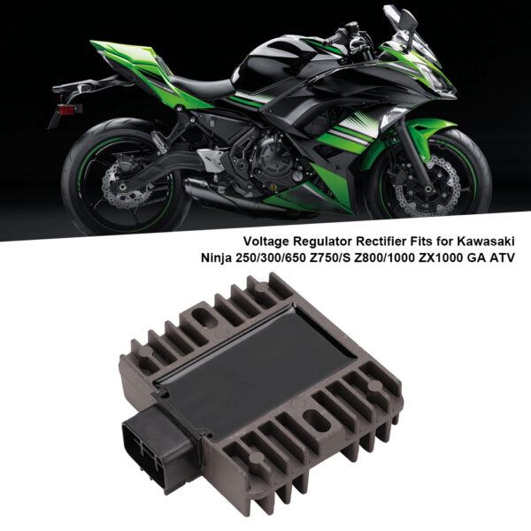 【 Kawasaki Ninja】เครื่องควบคุมแรงดันไฟฟ้า สําหรับ Kawasaki Ninja 250/300/650 Z750/S Z800/1000 Zx1000 Ga Atv