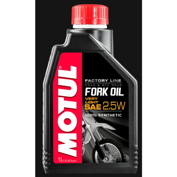 น้ำมันโช้คอัพ MOTUL FORK OIL FACTORY LINE VERY LIGHT 2.5W