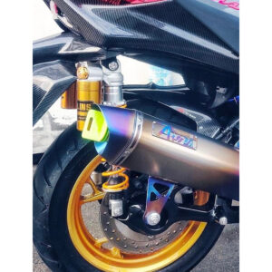 จุกอุดปลายท่อไอเสียมอเตอร์ไซค์ มี3ขนาด Forza XmaxPcx Lead125 Nmax  Atom Akrapovic kr ls dash wave ksr ใส่ได้ทุกรุ่น