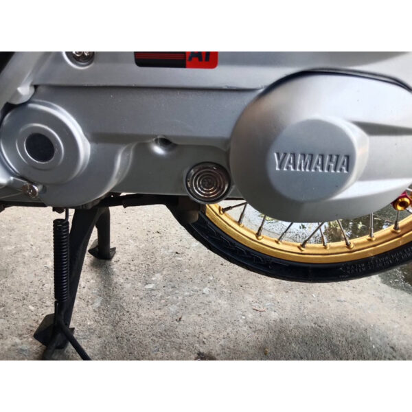 อุดจานไฟเลสแท้ บูทจี้ลาย YAMAHA