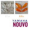 (226) (ครบเซ็ต 4 ชิ้น) ฝาไฟเลี้ยว YAMAHA NOUVO - ยามาฮ่า นูโว สีส้ม สีใส