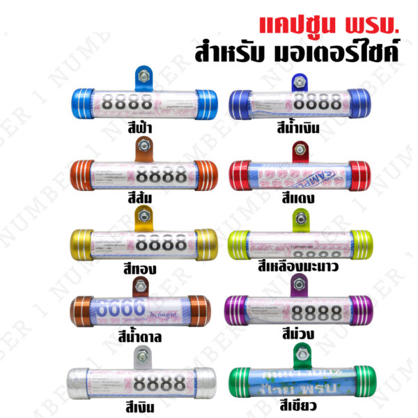 แคปซูล พรบ จี้เส้น มีเนียม (สีทอง