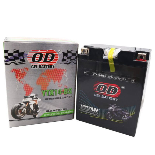 OD BATTERY Model :	YTX14-BS Capacity TRX-350