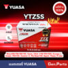 แท้ห้าง  YUASA ยัวซ่า YTZ5S 5 แอมป์ แบตเตอรี่ แบตแห้ง มอเตอร์ไซค์ แท้ 12V 5AH 5A wave click110 scoopy zoomer fino mio