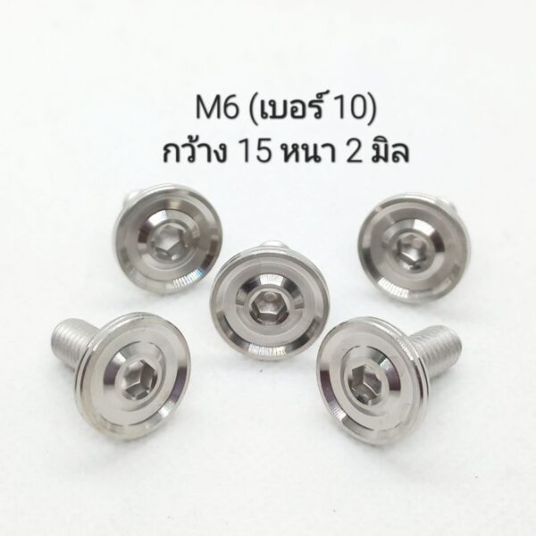 เบอร์10(M6) ** ราคาต่อ 1 ตัว **