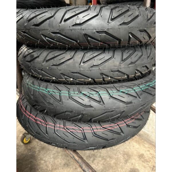 ยางใหม่ Vee Rubber 100/80-14 เกรดคุณภาพ ราคาล้างสต๊อก!!!