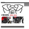 Psler แคชบาร์ กันชน กันชนเครื่องยนต์ บาร์กันชนเครื่องยนต์ Crash Bar Engine Guard Bumper สําหรับ Honda CB500X CB 500X 2019 2020 2021 2022