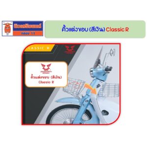 (2เส้น) คิ้วแต่งขอบ (สีเงิน) Ryuka Classic R