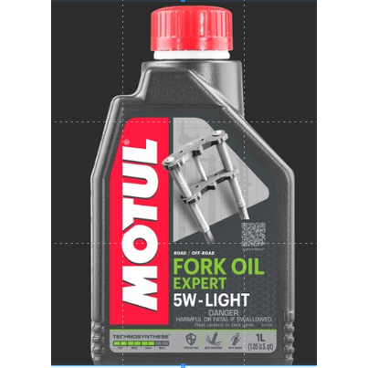 ✅  ของแท้ ❣️ MOTUL FORK OIL EXPERT LIGHT 5W โมตุล น้ำมันโช๊ค 1 ลิตร /L